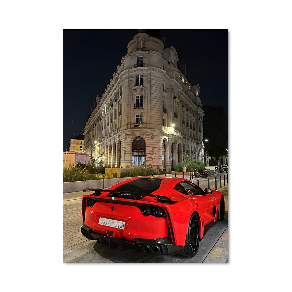Poster Superfast Roues